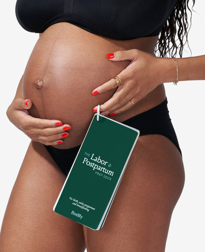 Pregnancy often gets all the attention, but this deck—which was cowritten by renowned doulas—includes everything you need to know about 3 other important topics: Labor, the first few weeks of postpartum, and breastfeeding.