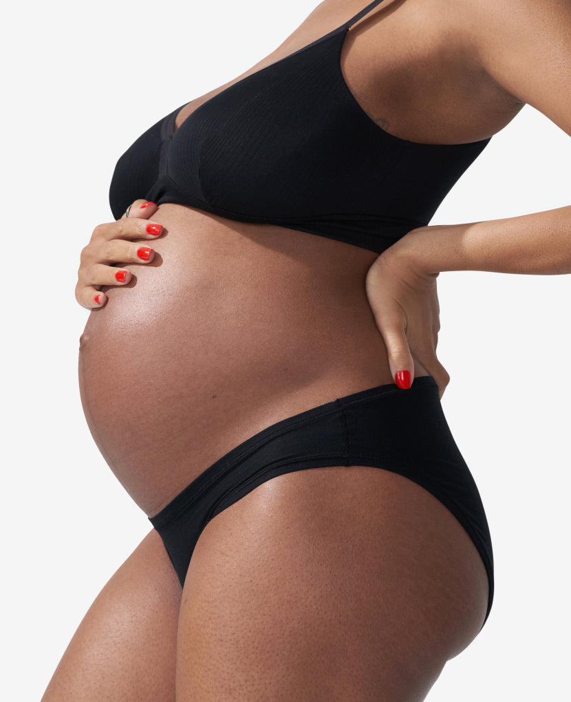 Designed to look just as great when you're not pregnant as when you are. Shown in Black/Lavender Haze.