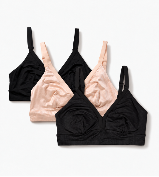 The Effortless Bra: 3-Pack • Save 15%