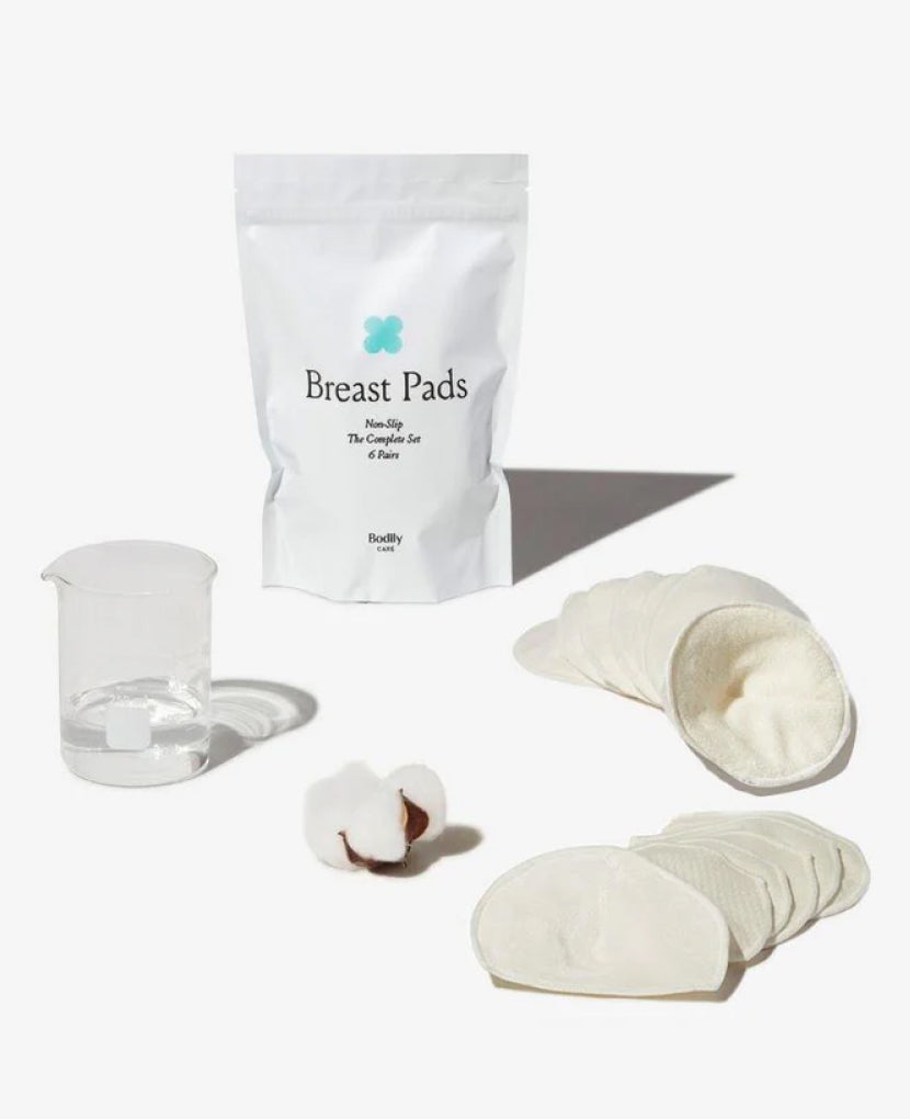 6-pairs of Non-Slip Breast Pads, all of the coverage. Wear Low Profile for lighter leaks and minimal visibility and Full Coverage for max absorption.