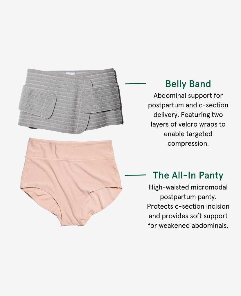 Bodily Belly Support Band Kit for Postpartum C-Section