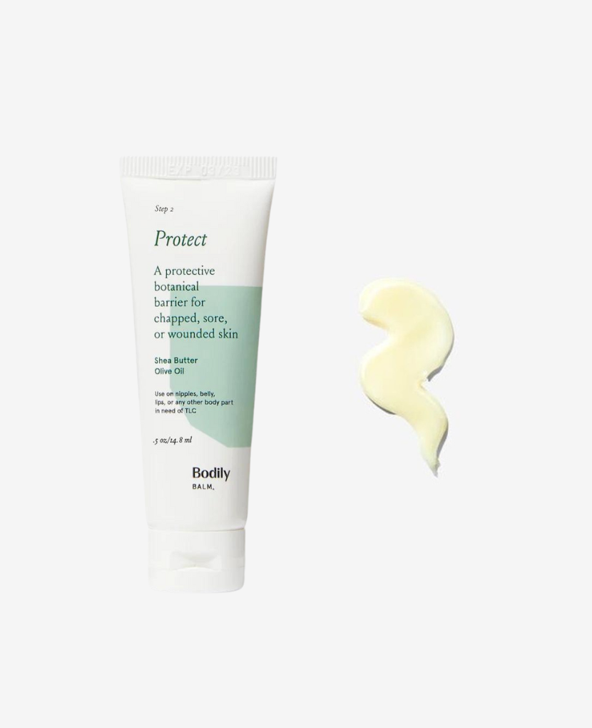 Step Two: Protect. An organic plant-based alternative to lanolin, Protect locks in moisture