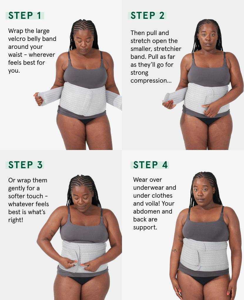 Belly Wrap After Pregnancy Waist Trainer Giving Birth Postpartum