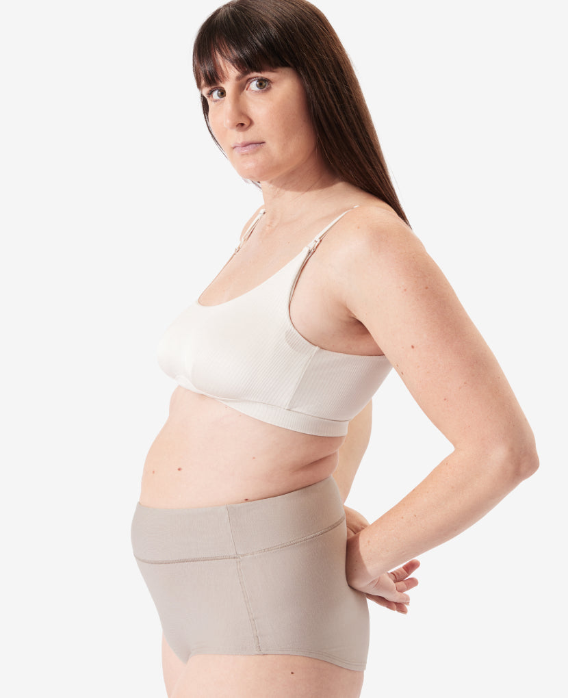4-Pack High waisted underwear, women's postpartum body shaping
