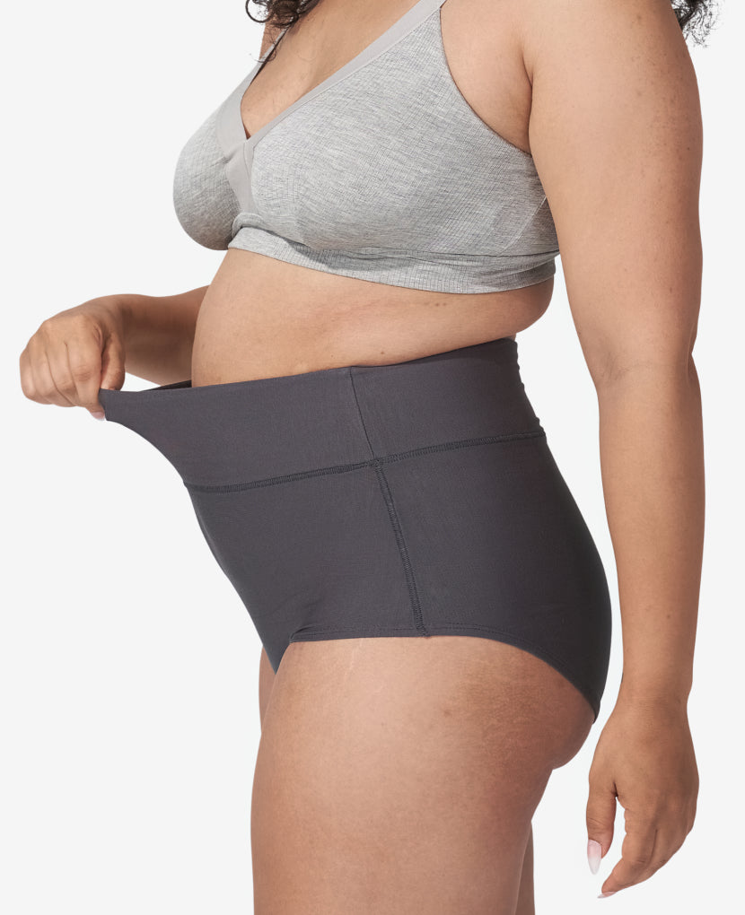 High Waist Hip Enhancer Seamless Abdomen Underwear Women Post-partum Panty  ucb
