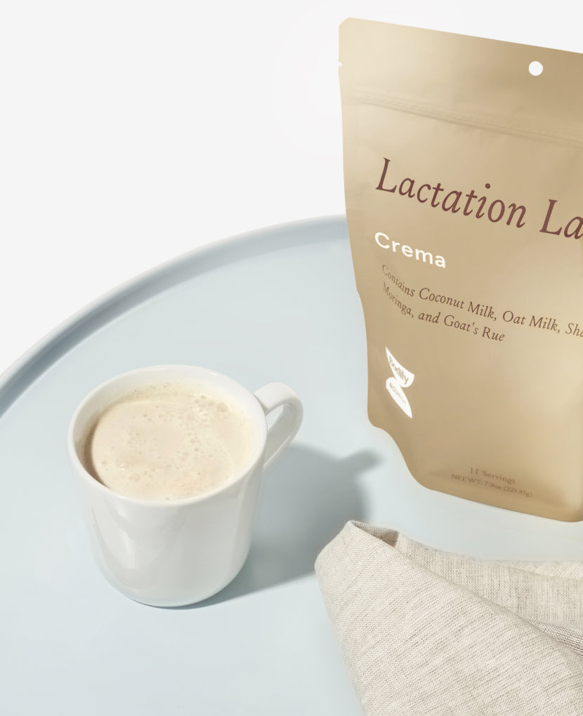  Meet Crema. Decadently delicious, caffeine-free, and made with all-natural ingredients to support you while breastfeeding. 