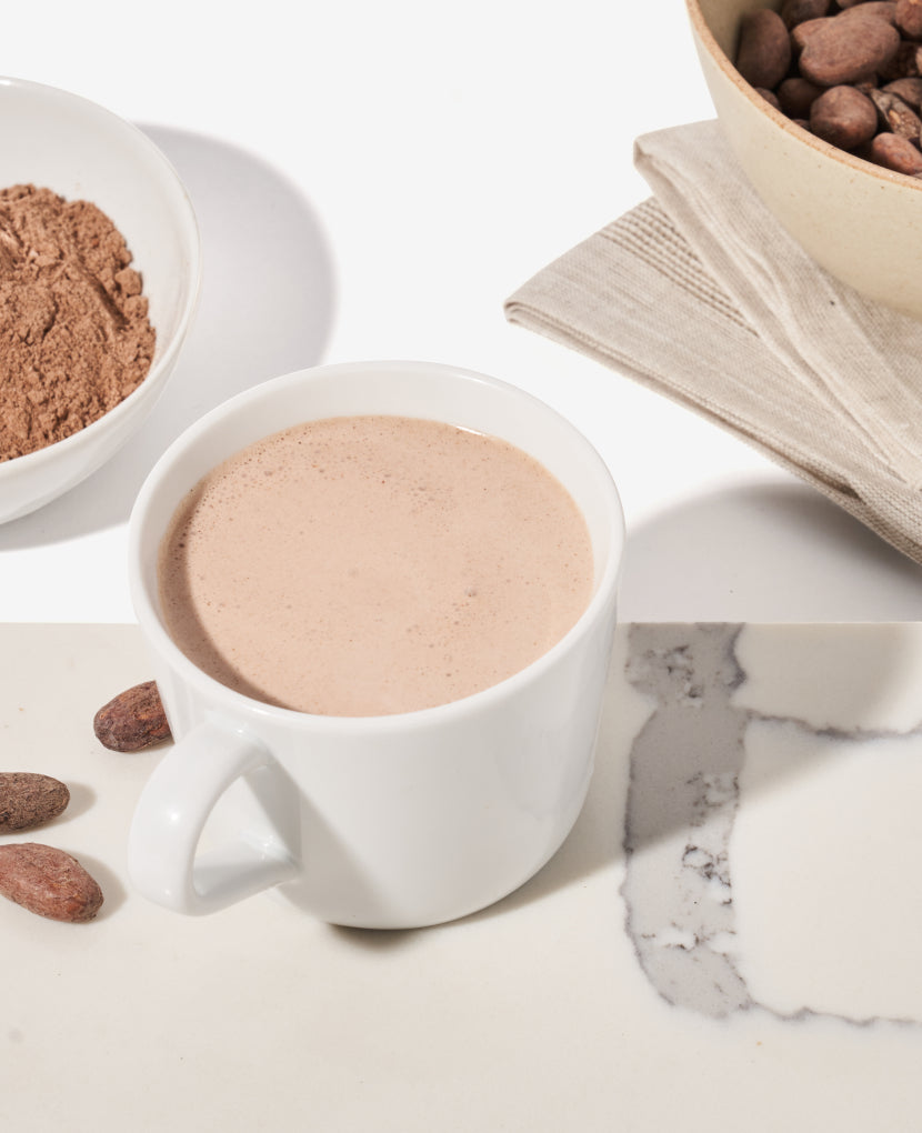 Enjoy the Lactation Latte hot or cold, sprinkle it into oatmeal, or blend it into a smoothie.