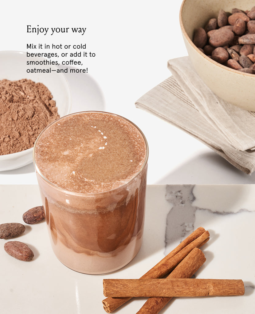 Shown in Cacao.