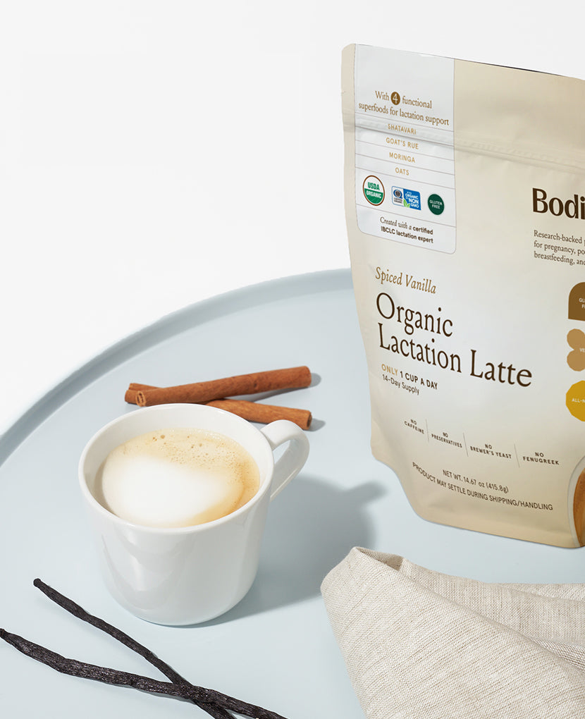 Shown in Spiced Vanilla.