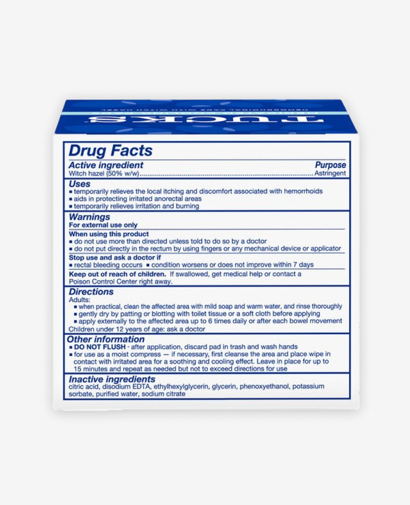 Tucks Medicated Cooling Hemorrhoid Pads 100 ct