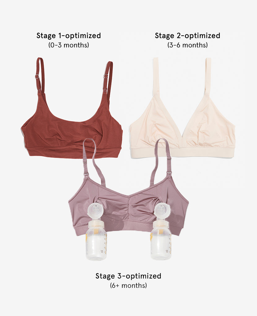 All Bodily bras are grounded in research and designed with an IBCLC. Multiple colors to choose from in each style.