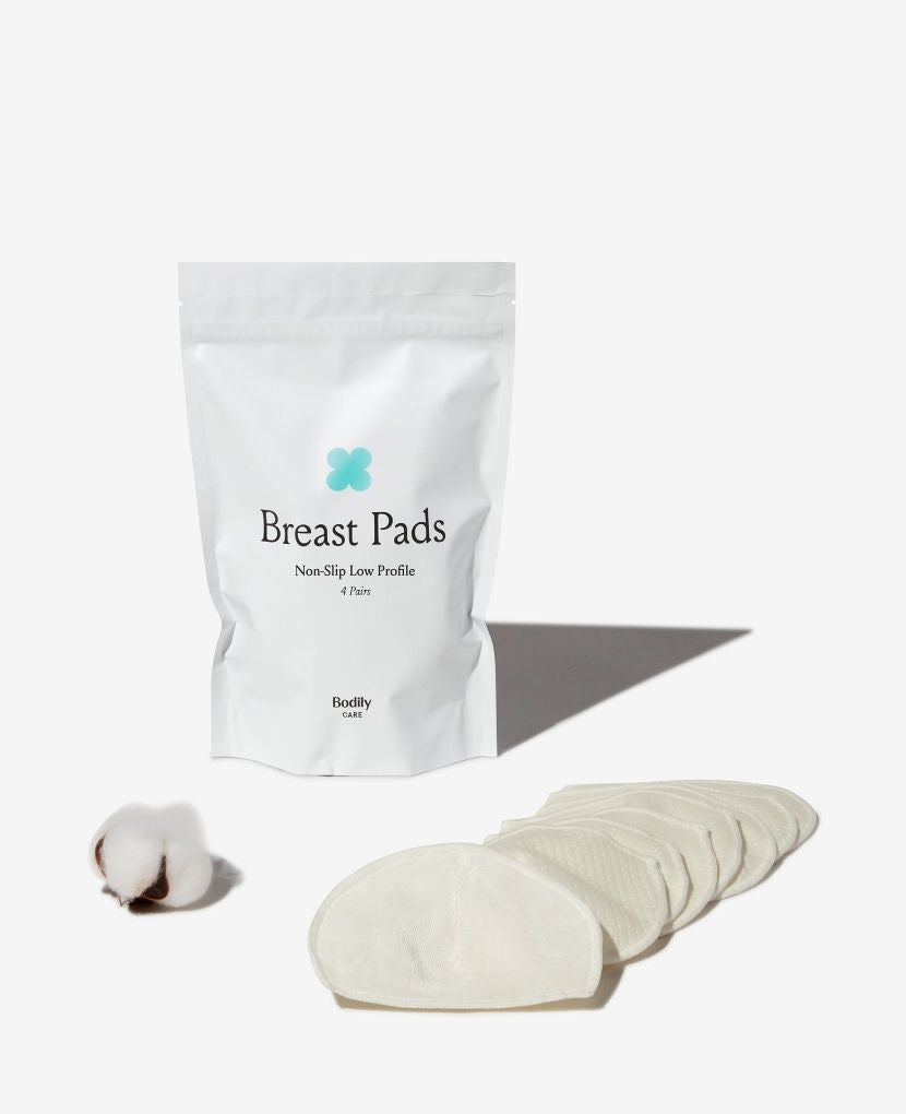 Made of organic and eco-friendly bamboo-velvet, our Non-Slip Low Profile Breast Pads are super-soft and soothe sensitive or sore nipples while absorbing light leaks. 