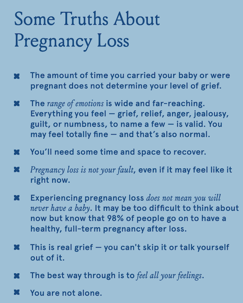Support Book for Pregnancy Loss